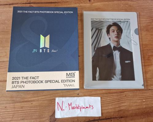 [COMPLEET] BTS The Fact Japan 2021 Photobook + Jin POB, Verzamelen, Muziek, Artiesten en Beroemdheden, Zo goed als nieuw, Boek, Tijdschrift of Artikel