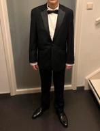 Zwart gala kostuum smoking kerst pak maat 164 + wit overhemd, Ophalen of Verzenden, Zo goed als nieuw, Jongen