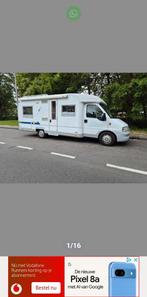 Mooie Burstner harmony uit 2003, Caravans en Kamperen, Particulier, Tot en met 4, Half-integraal
