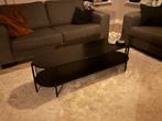 Salontafel zwart, met opbergruimte (zeer nette staat!), Huis en Inrichting, Ophalen, Landelijk modern, 100 tot 150 cm, Zo goed als nieuw