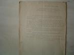 document 2 maart 1942 - toestemming NSB/SS propaganda, Verzamelen, Verzenden, Overige soorten, Nederland, Overige typen