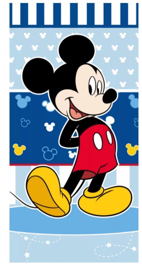 Mickey Mouse Badlaken / Strandlaken Katoen - Disney, Kinderen en Baby's, Kinderkleding | Kinder-zwemkleding, Nieuw, Overig, One size