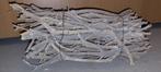 Witte, houten decoratieve takken, 14 cm hoog, 30 cm lang, Huis en Inrichting, Woonaccessoires | Overige, Ophalen, Zo goed als nieuw