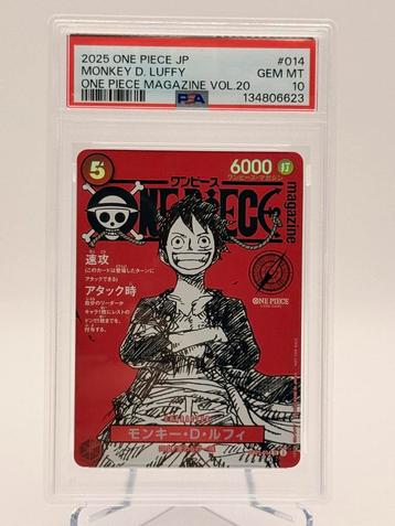 ≥ PSA 10 Luffy One Piece Day 2025 JP | GEM MINT