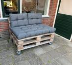 Pallet tuinset, Tuin en Terras, Tuinbanken, Ophalen, Zo goed als nieuw, Hout