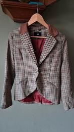 H&M wollen ruiten jasje mt 38 kleurrijk, Maat 38/40 (M), H&M, Overige kleuren, Ophalen of Verzenden