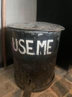 Vintage Industriële pedaalemmer met voetpedaal, Ophalen of Verzenden