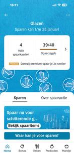 199x Ah glazenzegels samen 3,50, Albert Heijn, Ophalen of Verzenden