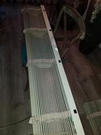 Jaloezie hout 4 stuks, Huis en Inrichting, Stoffering | Gordijnen en Lamellen, Ophalen, Beige, 150 tot 200 cm, Zo goed als nieuw