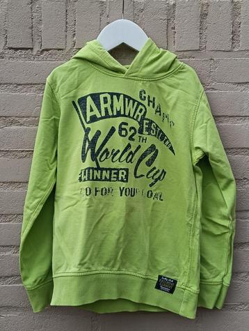 WE trui jongen mooie kleur groen mt. 122/128 beschikbaar voor biedingen