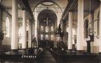 Spierdijk R.-K. Kerk interieur oude fotokaart Jonker NP228, Ophalen, Voor 1920, Gelopen, Noord-Holland