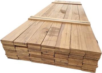 77 Hardhouten planken 2.2x14.5 cm 3.60 meter lang- nr: HP224 beschikbaar voor biedingen