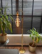 Antieke lamp Calex lamp goud vintage look organische vorm, Ophalen of Verzenden, Minder dan 30 watt, E27 (groot), Led-lamp