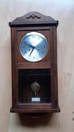 Oude werkende opdraai klok / wandklok Warmink, Huis en Inrichting, Woonaccessoires | Klokken, Ophalen, Gebruikt, Analoog, Wandklok