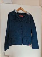 edc blauwe jas met capuchon maat M, Maat 38/40 (M), Blauw, Ophalen of Verzenden, Edc