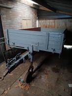 Kar wagen oude mestverspreider, Ophalen, Transport