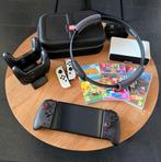 Nintendo Switch OLED + Pro Controllers + Games + Accessoires, Ophalen of Verzenden, Zo goed als nieuw, Switch OLED