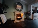 Sfeervolle Dimplex waterdamphaard met natuurstenen ombouw, Huis en Inrichting, Kachels, Ophalen, Zo goed als nieuw, Inbouw, Overige soorten