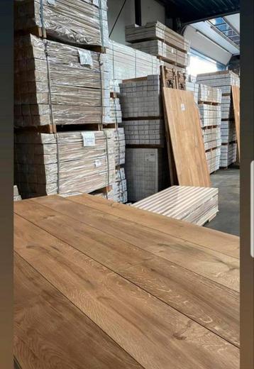 EIKEN VLOER LEGKLAAR HOUTEN VLOER ECHT PARKET! beschikbaar voor biedingen