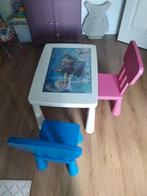2 stoeltjes met tafel te koop. L, Ophalen, Zo goed als nieuw, Tafel(s) en Stoel(en)