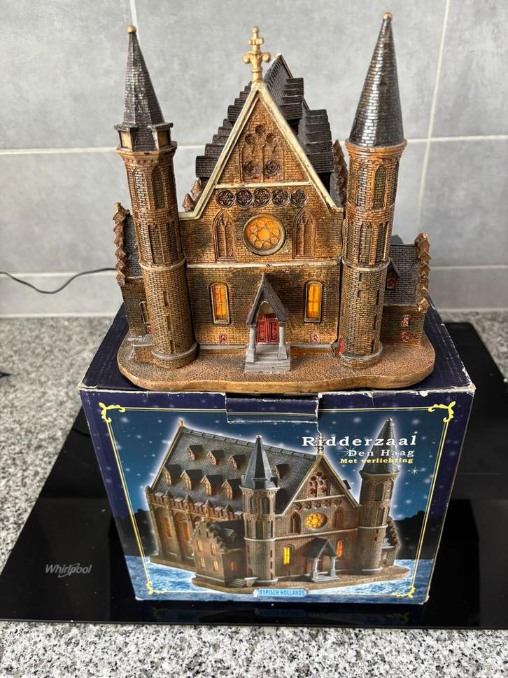 De Ridderzaal merk typisch Hollands MET adapter‼️, Diversen, Kerst, Gebruikt, Ophalen of Verzenden