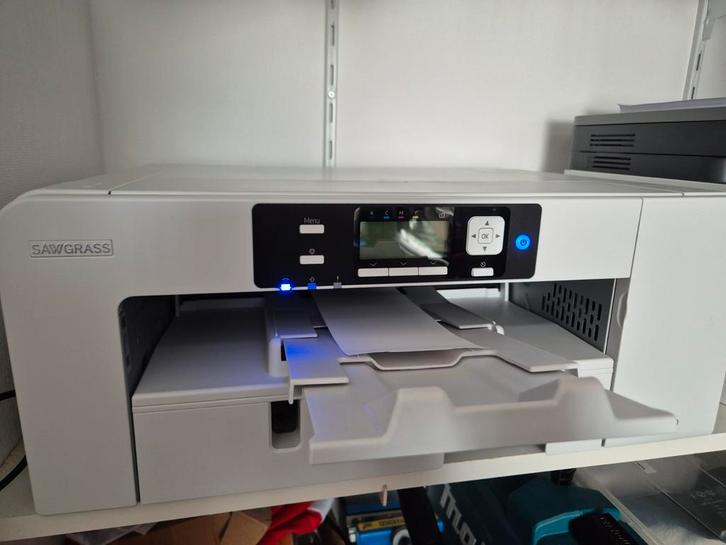 Sawgrass sg1000 sublimatie printer met papier en extra's, Computers en Software, Printers, Ophalen