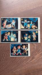 Kinderkaarten.serie van 5. Kinderen,agent,hond,’s avonds,,, Verzamelen, Ansichtkaarten | Themakaarten, Ophalen of Verzenden, Ongelopen
