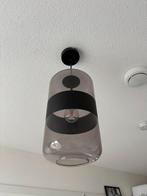 Zwarte hanglamp voor aan plafond, Ophalen, Zo goed als nieuw, Glas, Minder dan 50 cm