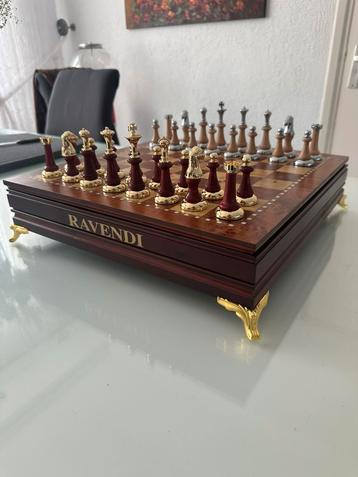 Ravendi - Luxe handgemaakte schaakbord LimitedED - Kunst beschikbaar voor biedingen