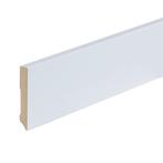 MDF Folieplint wit | MDF plint modern | Goedkoop witte plint, Ophalen, Nieuw, Wit