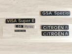 CITROEN emblemen. Embleem Visa Super Pallas GS GSA Club., Ophalen of Verzenden, Gebruikt, Gebruiksvoorwerp