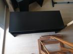 Smalle zwarte salontafels, Huis en Inrichting, Tafels | Salontafels, Minder dan 50 cm, Gebruikt, Rechthoekig, Overige houtsoorten