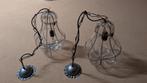 2 Venetiaanse glas geblazen lampen, Huis en Inrichting, Ophalen of Verzenden, Zo goed als nieuw, Glas