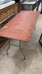 Houten inklapbare tafel - 2 stuks, Ophalen of Verzenden, Zo goed als nieuw, 50 tot 100 cm, Minder dan 100 cm