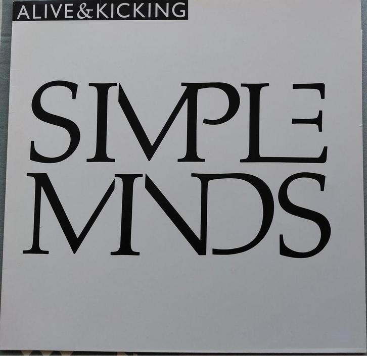 Maxi Single Simple Minds, Cd's en Dvd's, Vinyl Singles, Zo goed als nieuw, Maxi-single, Pop, 12 inch, Ophalen of Verzenden