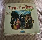 Ticket to Ride Europa 15th Anniversary, Hobby en Vrije tijd, Gezelschapsspellen | Bordspellen, Ophalen of Verzenden, Zo goed als nieuw