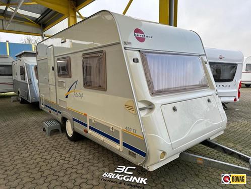 Bürstner Artstep 420 TS - BORCULO, Caravans en Kamperen, Caravans, tot en met 4, 750 - 1000 kg, Treinzit, Bürstner, Dwarsbed, Overige typen