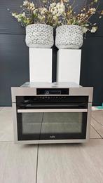 Luxe AEG combi oven magnetron, Witgoed en Apparatuur, Ovens, Zo goed als nieuw, Oven met grill, Inbouw, 45 tot 60 cm