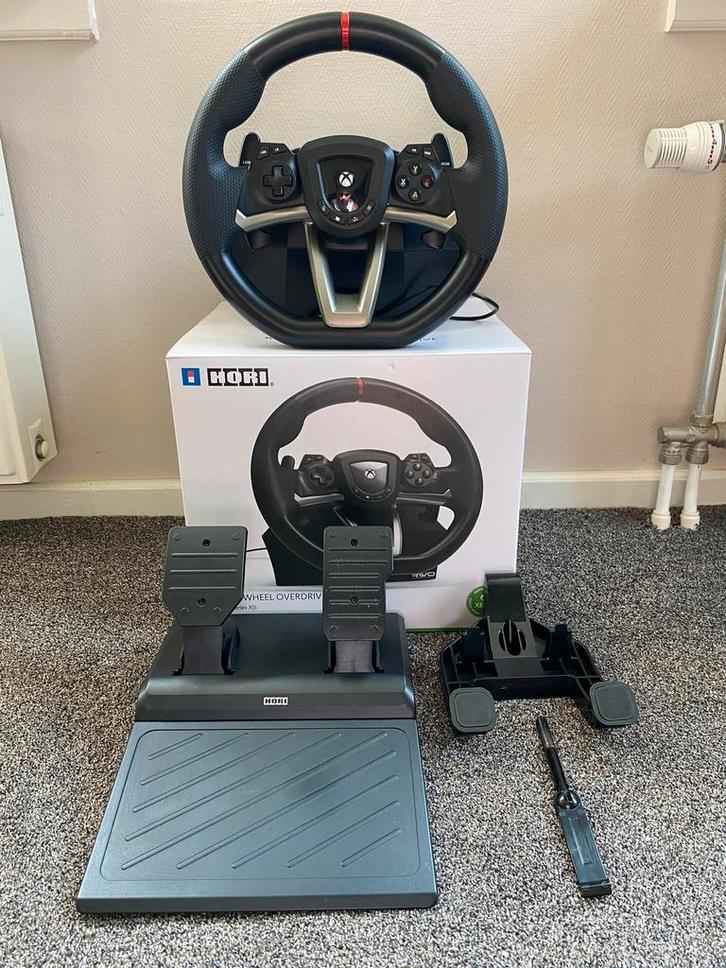 Racing Wheel Overdrive, Spelcomputers en Games, Spelcomputers | Xbox | Accessoires, Gebruikt, Xbox Series X, Xbox Series S, Controller
