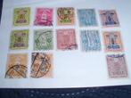 13X Oude postzegels Japan / Nippon +/- 1910 stamps, Postzegels en Munten, Postzegels | Azië, Oost-Azië, Verzenden