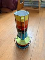 Espresso regeboog kopjes NIEUW, Huis en Inrichting, Keuken | Servies, Ophalen of Verzenden, Overige stijlen, Kop(pen) en/of Schotel(s)