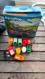 Aquaplay megabridge plus extra voertuigen en bootjes, Ophalen, Zo goed als nieuw