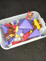 Bouwstenen in opbergbak kasteel, Ophalen, Gebruikt, Abrick