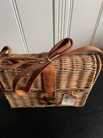 Riviera Maison Rotan Handtas, Sieraden, Tassen en Uiterlijk, Tassen | Damestassen, Ophalen of Verzenden, Zo goed als nieuw, Bruin
