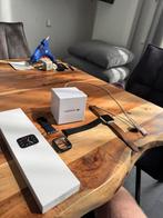 Apple watch series 6 silver case met Lacoste original bandje, Ophalen of Verzenden, Zilver, IOS