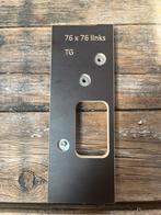 Freesmal 76x76 schatnier links, Doe-het-zelf en Verbouw, Gereedschap | Freesmachines, Ophalen of Verzenden, Nieuw