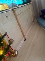 Dressoir, Spiegel en Vitrinekast - Beige/Roze, Ophalen, Gebruikt