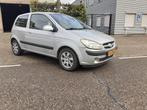 Hyundai Getz 1.4 3DRS 2007 Grijs, Origineel Nederlands, Te koop, Zilver of Grijs, 5 stoelen