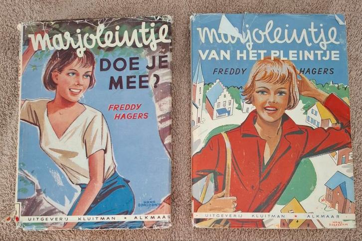 Marjoleintje Boeken Set - Freddy Hagers, Boeken, Kinderboeken | Jeugd | onder 10 jaar, Gelezen, Fictie algemeen, Ophalen of Verzenden