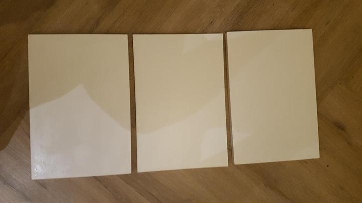 Diverse keuken kastplanken gelamineerd wit   3 (keuken) kast, Doe-het-zelf en Verbouw, Hout en Planken, Gebruikt, Plank, Overige houtsoorten